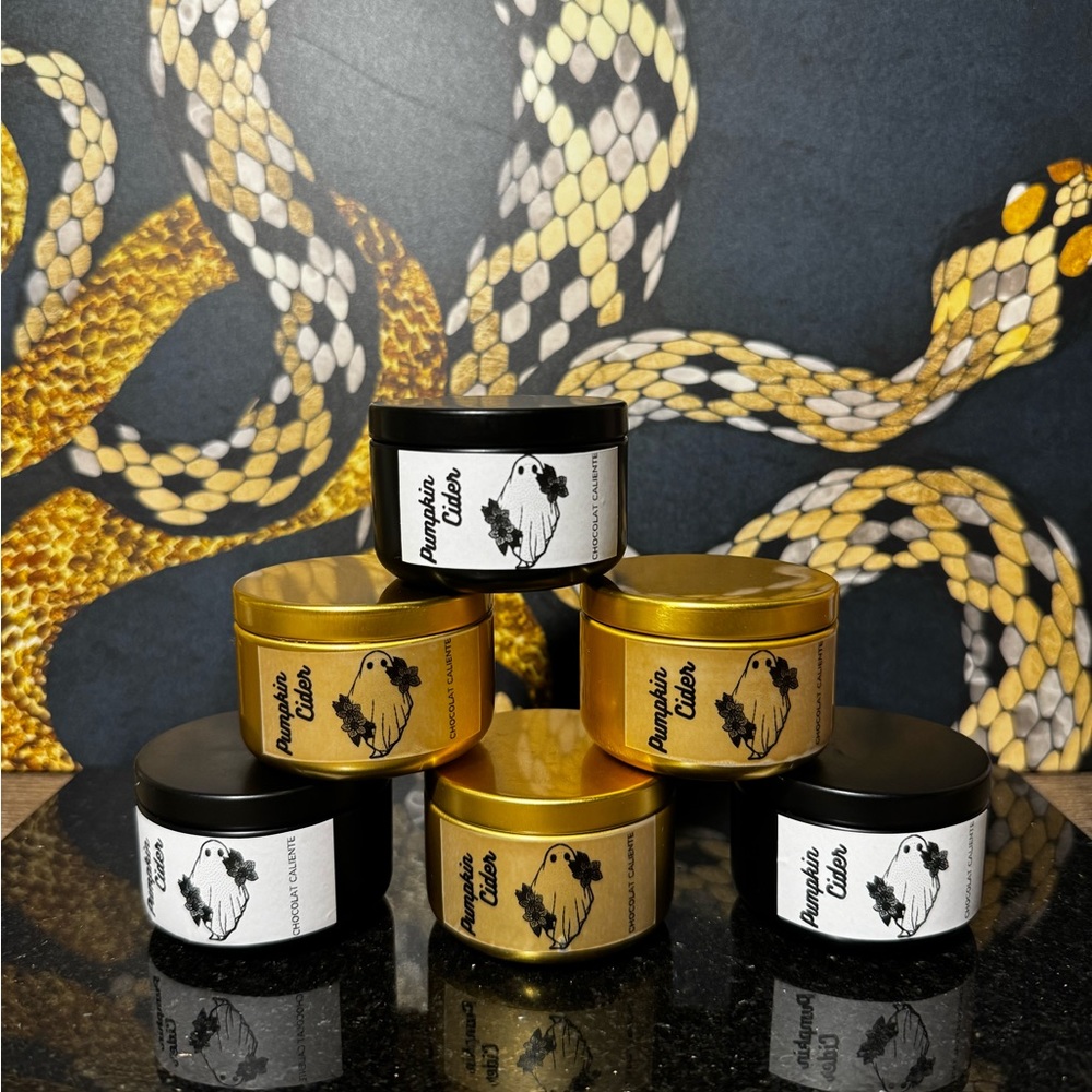 Pumpkin Cider Candle Bundle- Handmade Candle